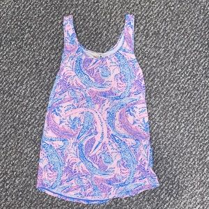 Lilly Pulitzer Workout Tank Top (never been worn)